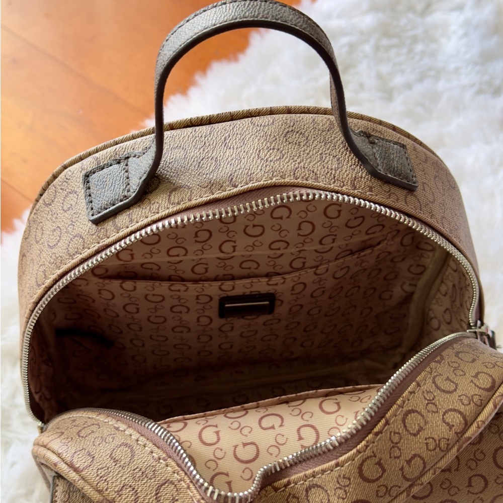 Guess Logo Patterned Backpack - image 3